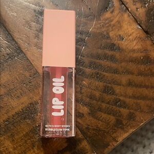 FREE with purchase Bath & Body Works Pink Lip Oil